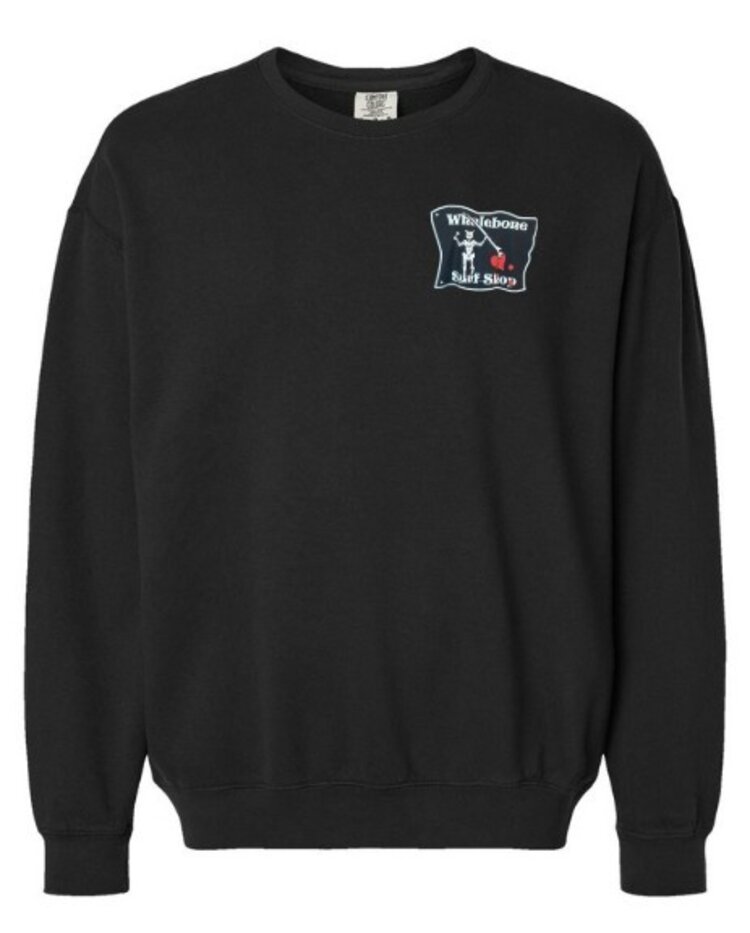 WHALEBONE LOGO BLACKBEARD CREWNECK