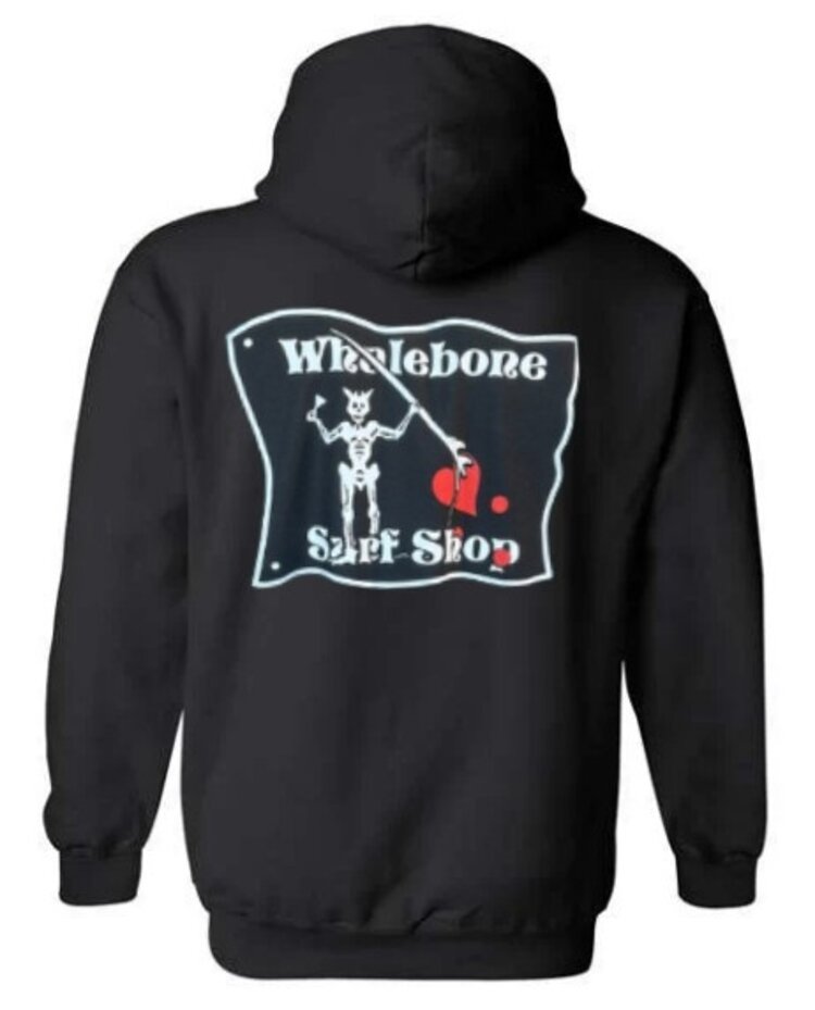 WHALEBONE LOGO BLACKBEARD GLOW HEAVY BLEND PULLOVER HOODIE