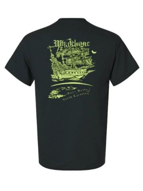 WHALEBONE LOGO Airship Glow Short Sleeve Tee