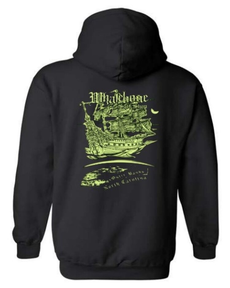 WHALEBONE LOGO AIRSHIP GLOW PULLOVER HOODIE