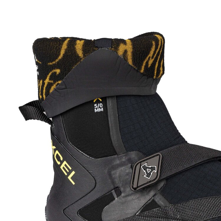 XCEL MEN'S DRYLOCK SPLIT TOE BOOT 3MM - BLACK