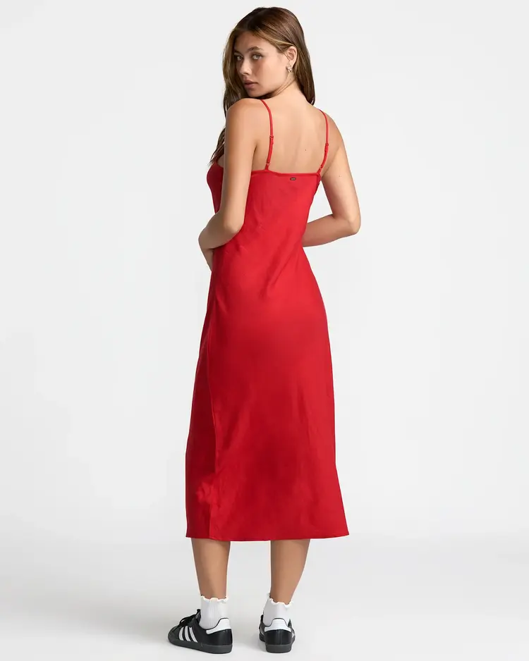RVCA LETS DANCE SLIP DRESS