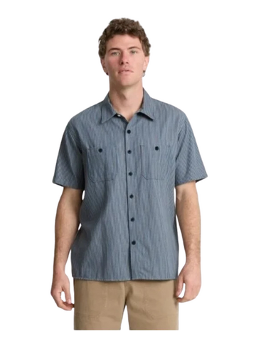 ROARK Burnt Short Sleeve Button Up Shirt