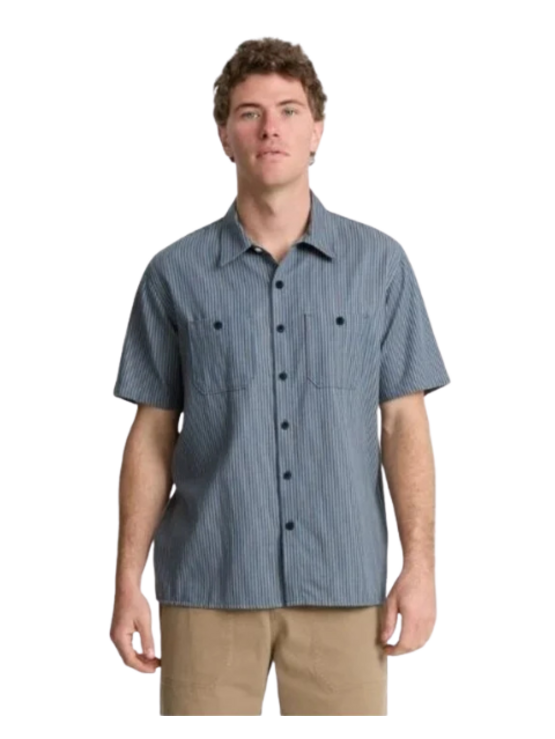 ROARK Burnt Short Sleeve Button Up Shirt
