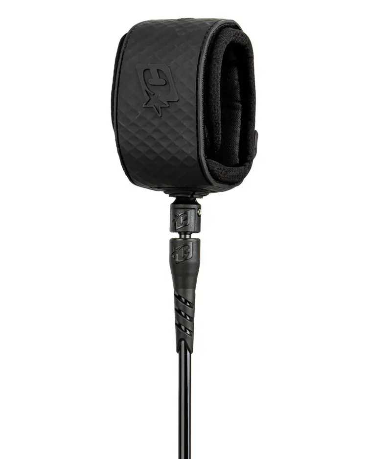 CREATURES OF LEISURE RELIANCE LONGBOARD ANKLE 10 LEAS - BLACK BLACK