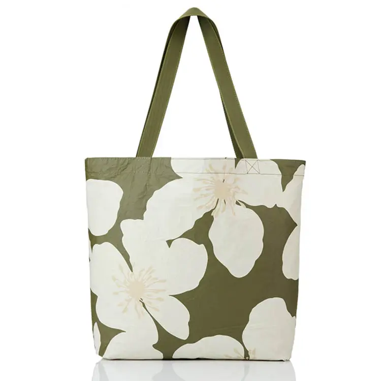 ALOHA REVERSIBLE TOTE - MARKET STRIPE