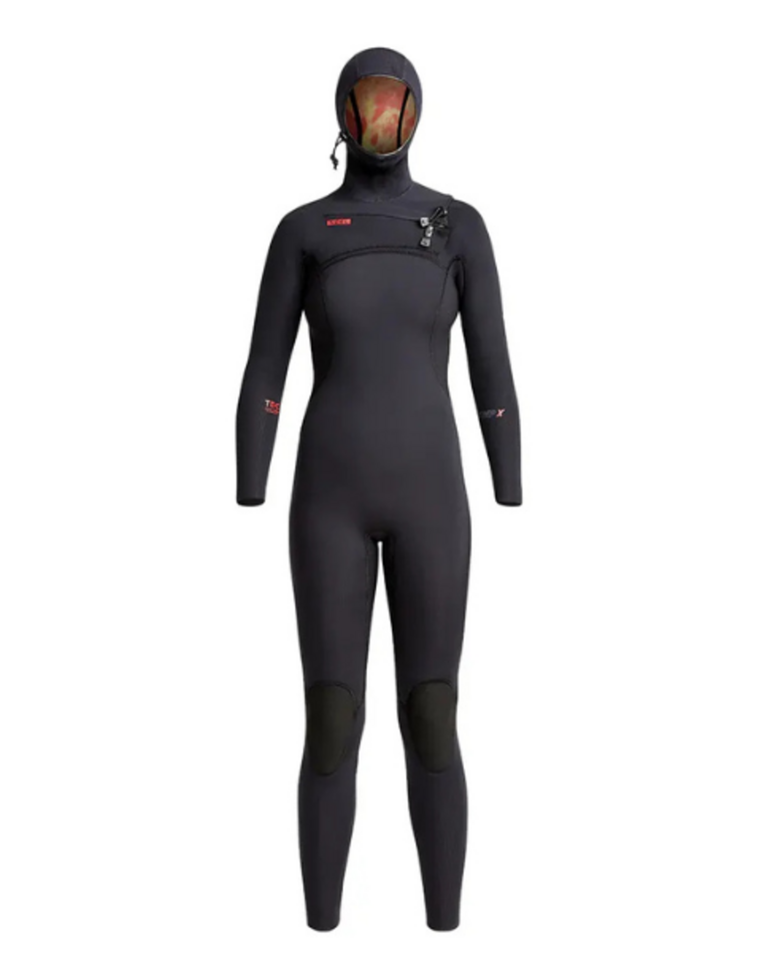 XCEL 323 WMS COMP X HOODED 4.5/3.5 FULLSUIT WETSUIT - Whalebone