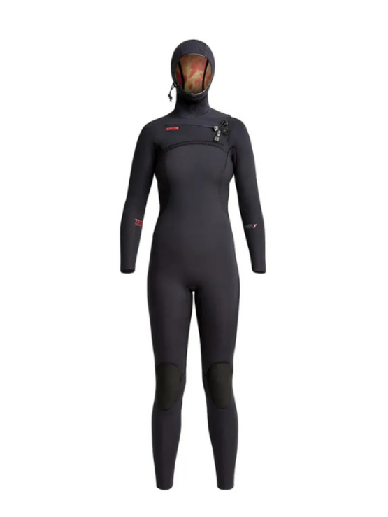 XCEL Women's Comp X 4.5/3.5mm Front Zip Hooded Full Wetsuit