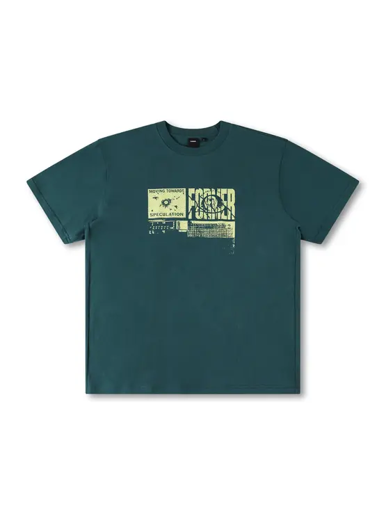 FORMER Fluster T-Shirt // Petrol