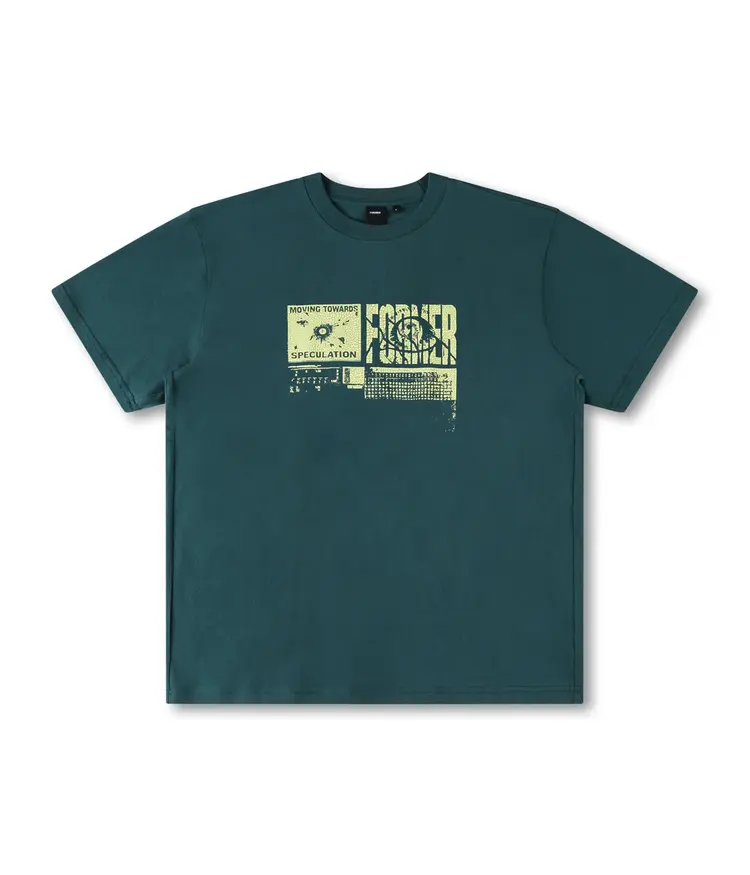 FORMER FLUSTER T-SHIRT // PETROL
