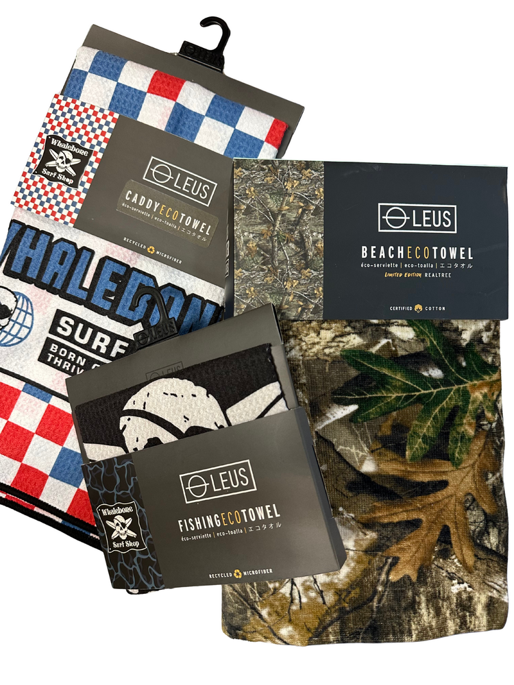LEUS LEUSxWB GOLF+ FISHING TOWEL BUNDLE