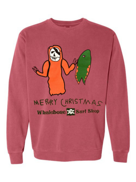 WHALEBONE LOGO Bone Xmas Crewneck