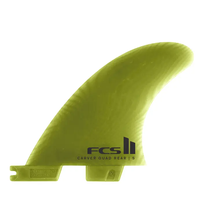 FCS FCS II CARVER QUAD REAR FINS