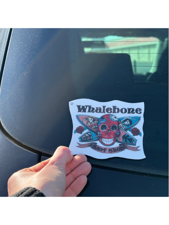 WHALEBONE LOGO Day of The Dead Sticker