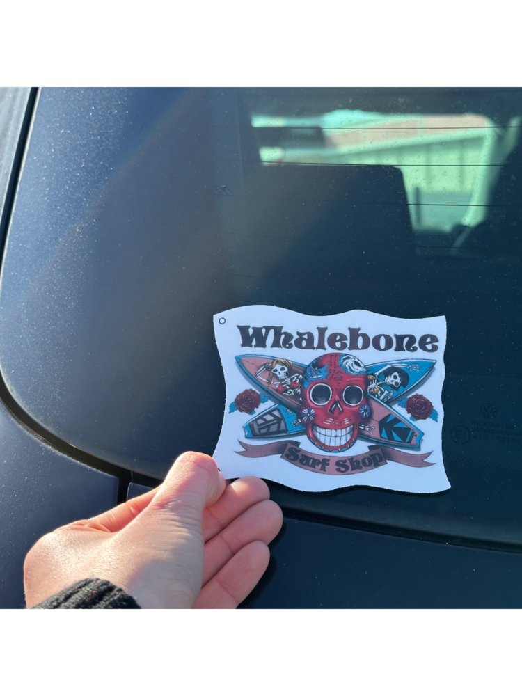 WHALEBONE LOGO DAY OF THE DEAD LOGO STICKER