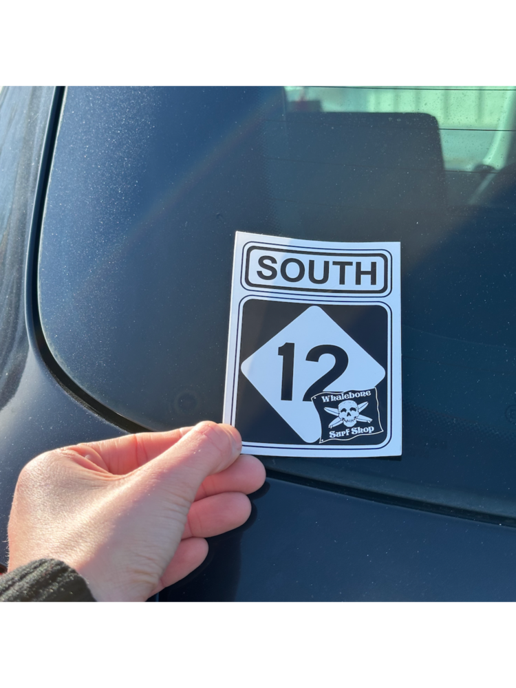 WHALEBONE LOGO SOUTH 12 STICKER