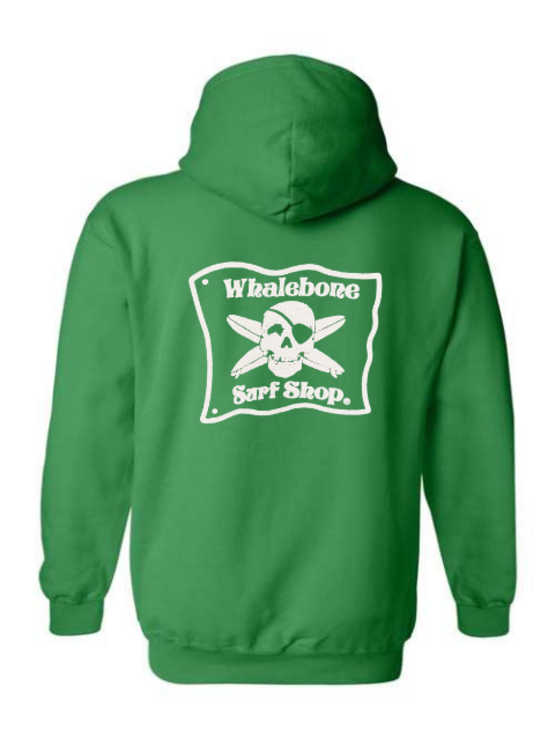 WHALEBONE LOGO OG Logo Heavy Blend Pullover -Kelly Green