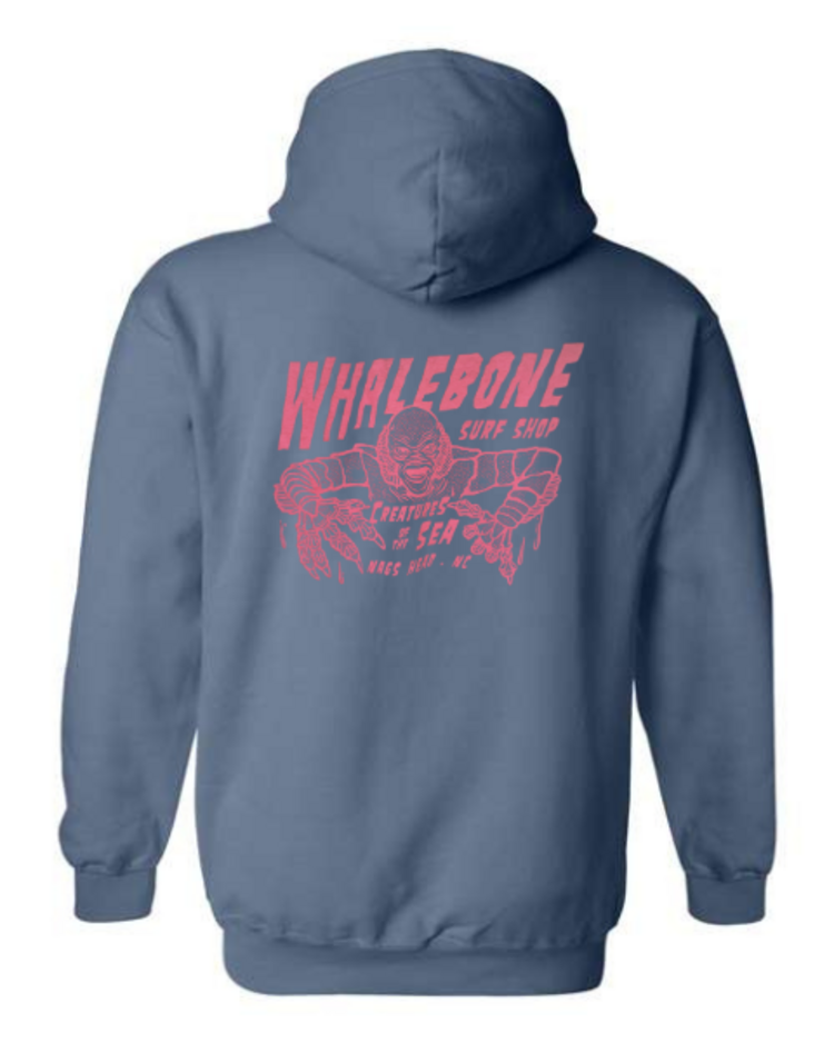 WHALEBONE LOGO CREATURES OF THE SEA MIDWEIGHT PULLOVER