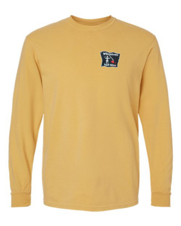 WHALEBONE LOGO BLACKBEARD GLOW  LONG SLEEVE TEE