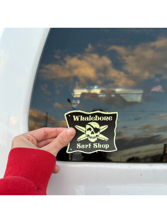 WHALEBONE LOGO Glow in the Dark Logo Sticker