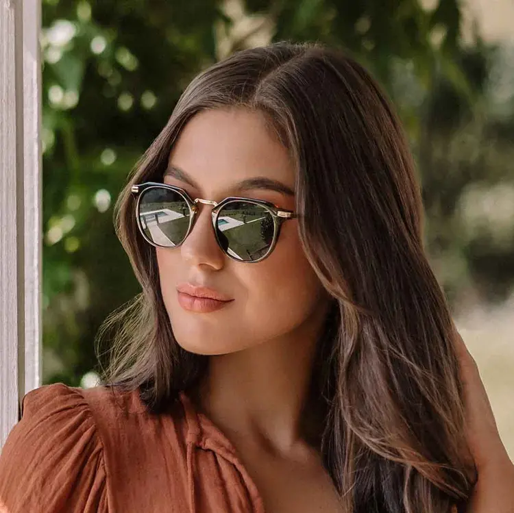 CARVE EYEWEAR FRANKIE GLOSS BLACK DARK FRAME GRAY POLARIZED LENS