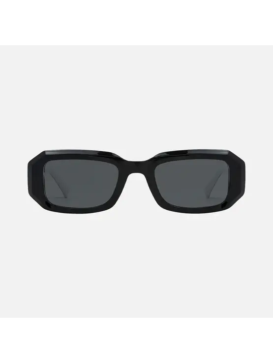 CARVE EYEWEAR Asher - Gloss Black / White with Gray Lens