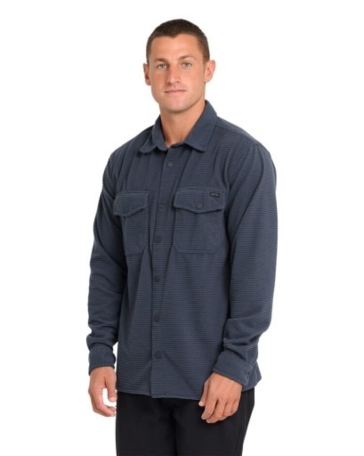 BILLABONG ADVENTURE DIVISION RIDGE LONG SLEEVE FLEECE OVERSHIRT