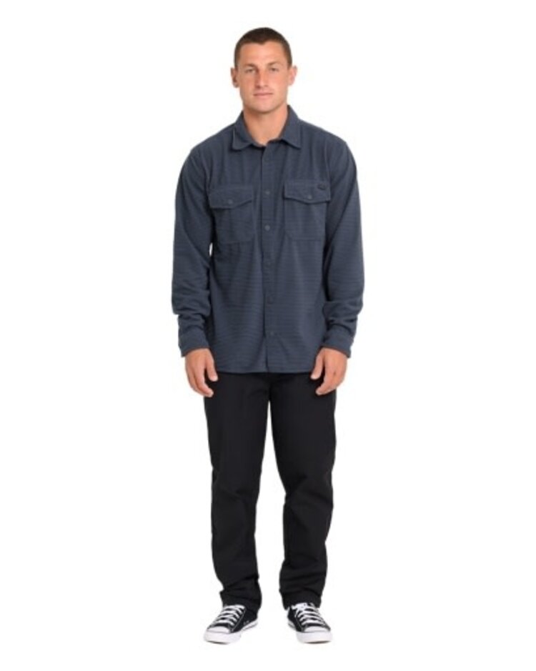 BILLABONG ADVENTURE DIVISION RIDGE LONG SLEEVE FLEECE OVERSHIRT
