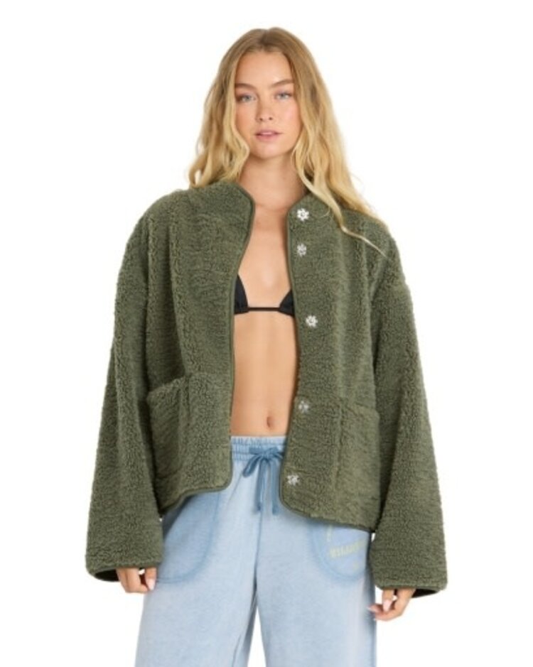 BILLABONG CAMPER REVERSIBLE FLEECE JACKET