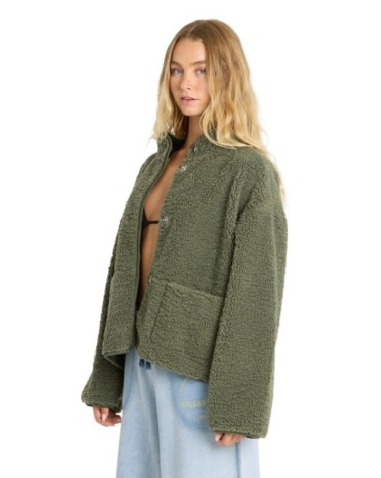 BILLABONG CAMPER REVERSIBLE FLEECE JACKET