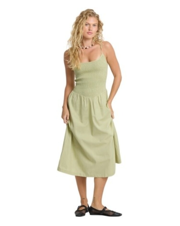 BILLABONG HIDDEN COVE MIDI DRESS