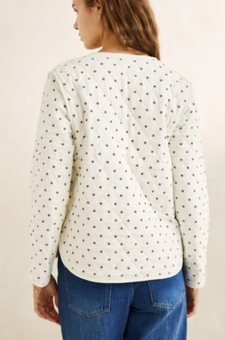 RHYTHM LONDON CHECK REVERSIBLE QUILTED JACKET