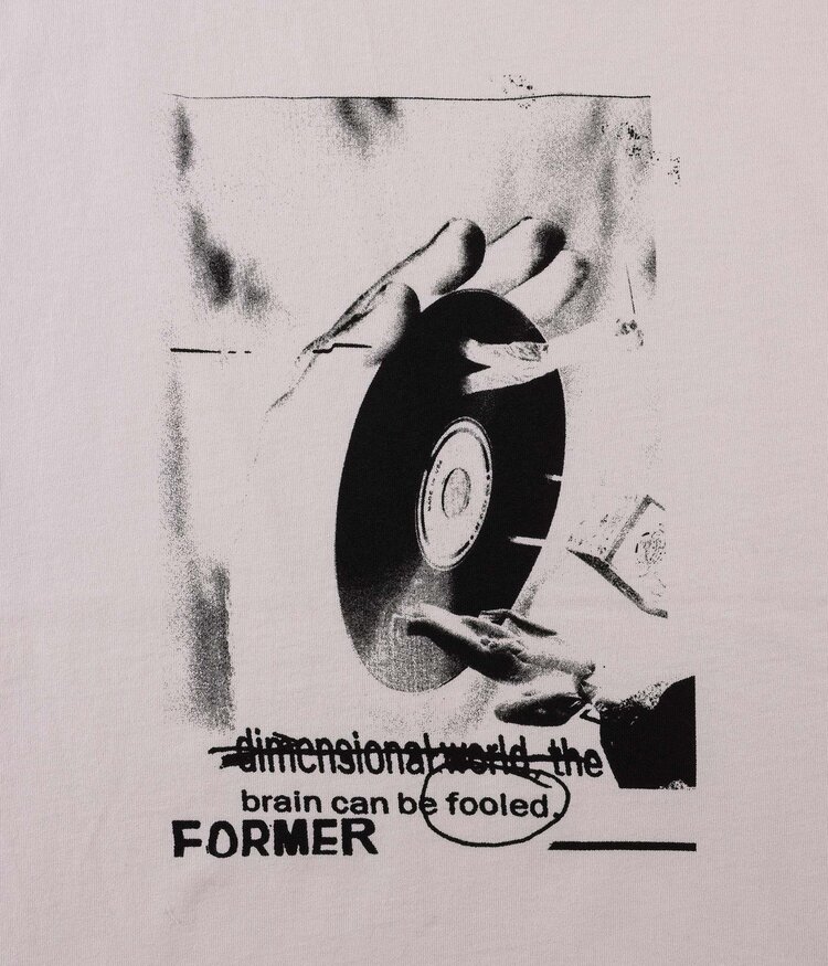 FORMER CEASE T-SHIRT // BONE