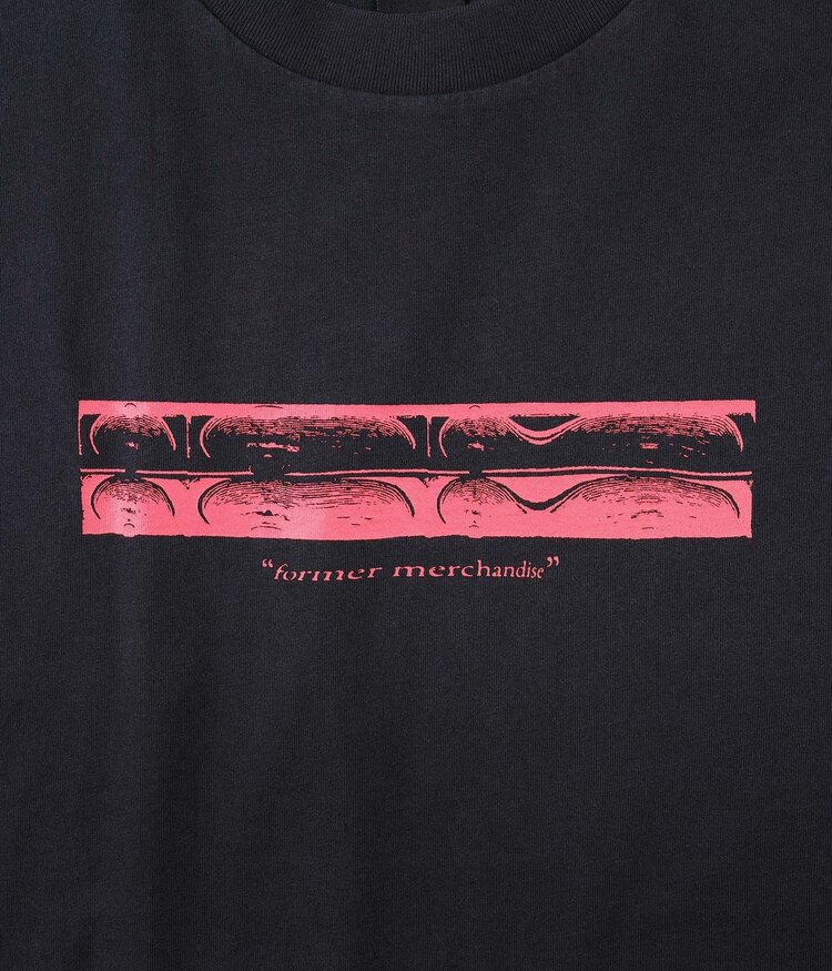 FORMER EXTENSION T-SHIRT // WASHED BLACK