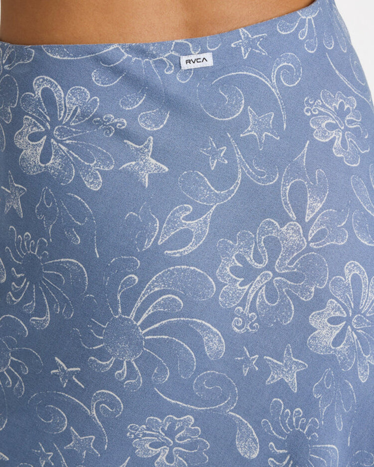 RVCA LAURYN ALVAREZ SUB ALOHA MIDI SKIRT