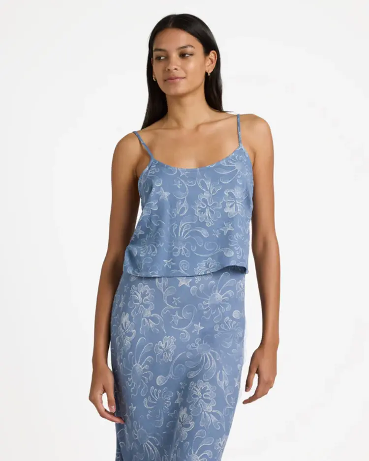 RVCA LAURYN ALVAREZ SUB ALOHA TANK TOP