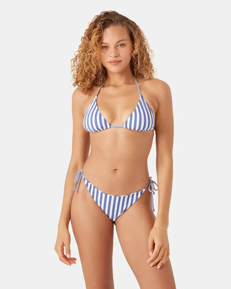 ROXY STRIPE OUT REVERSIBLE TIKI TRIANGLE BIKINI TOP