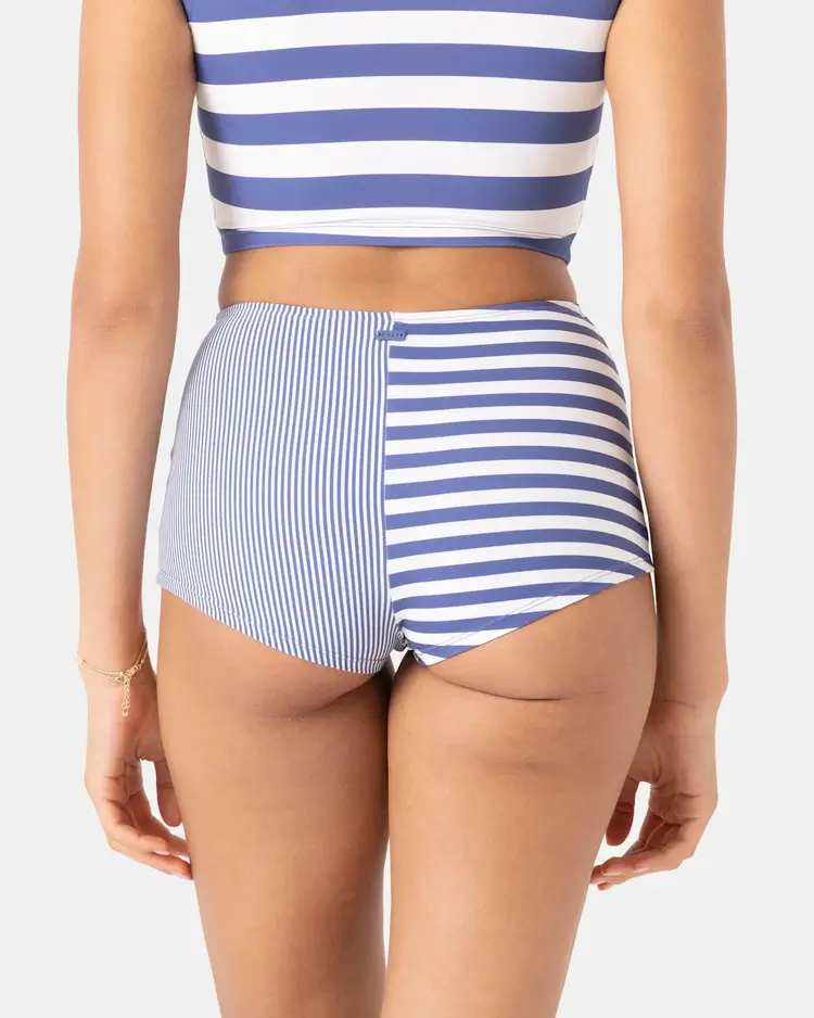 ROXY STRIPE OUT CHEEKY SWIM SHORT