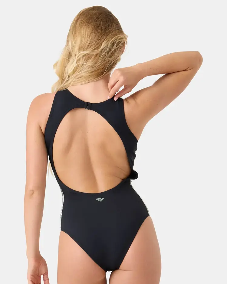 ROXY SURFER'S PARADISE HIGH NECK MODERATE ONE PIECE SWIMSUIT