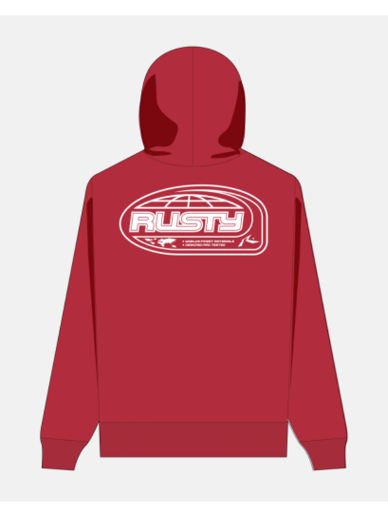 RUSTY USA Outer There Hooded Fleece