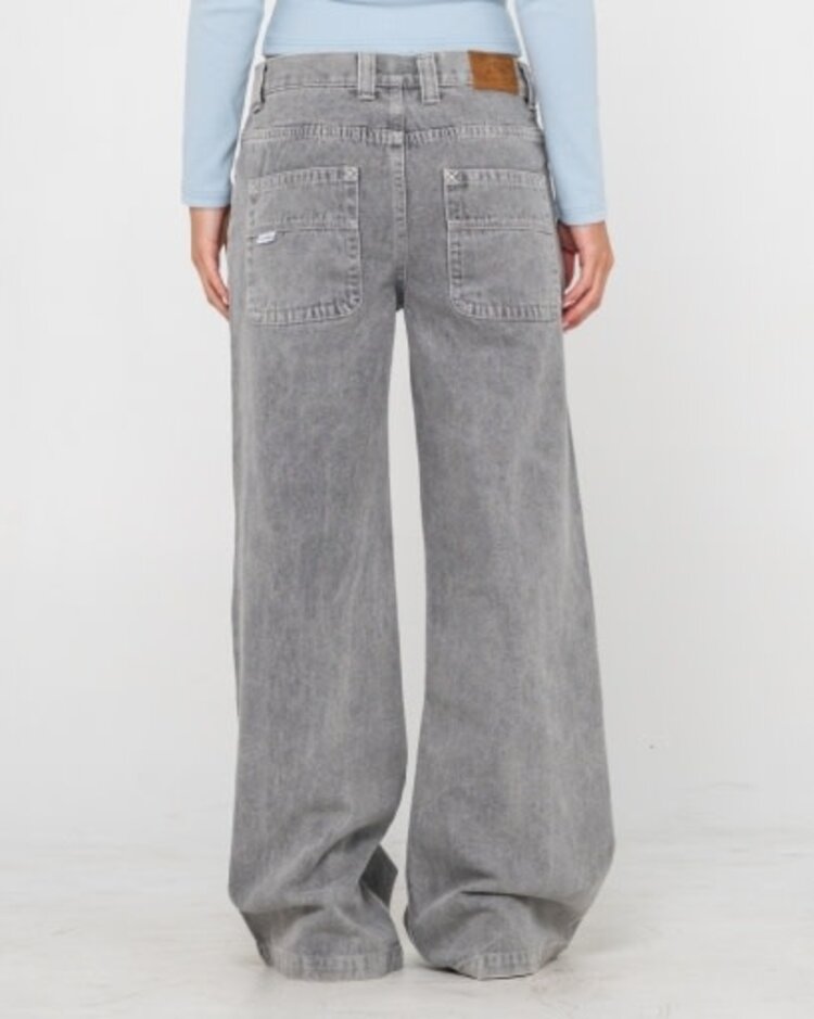 RUSTY USA WENDY WIDE LOW RISE DENIM JEAN
