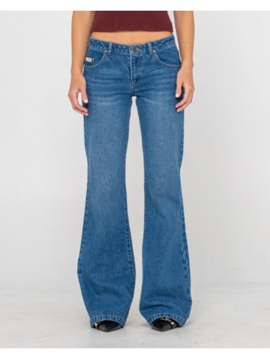 RUSTY USA Freida Flare Low Rise Jeans