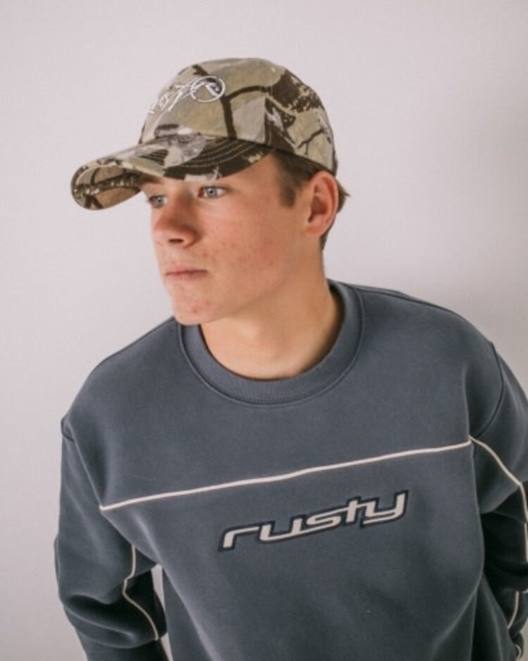 RUSTY USA RAMBO CAMO DAD CAP