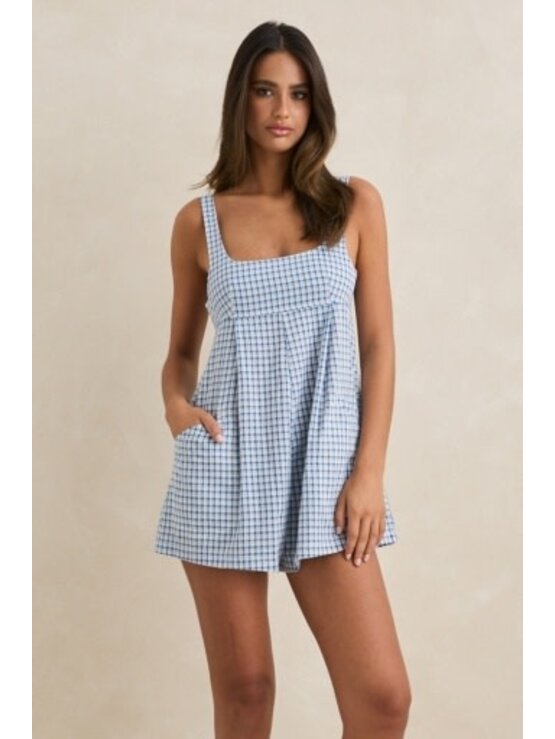 RHYTHM Lola Check Romper