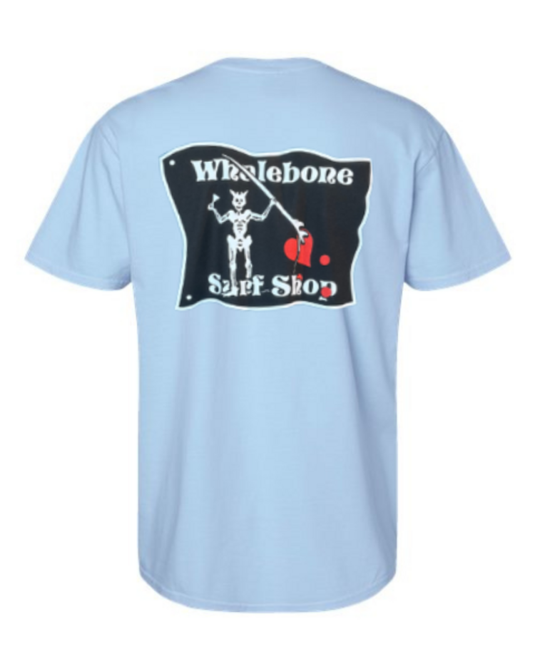 WHALEBONE LOGO BLACKBEARD SHORT SLEEVE COMFORT COLORS TEE