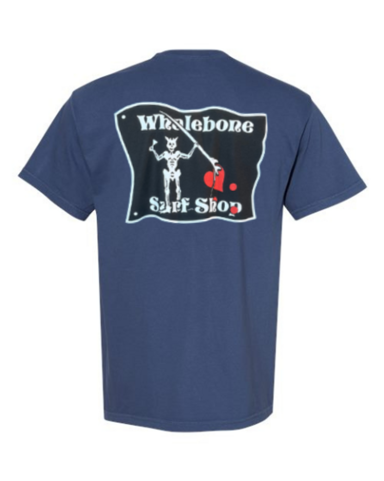 WHALEBONE LOGO BLACKBEARD SHORT SLEEVE COMFORT COLORS TEE