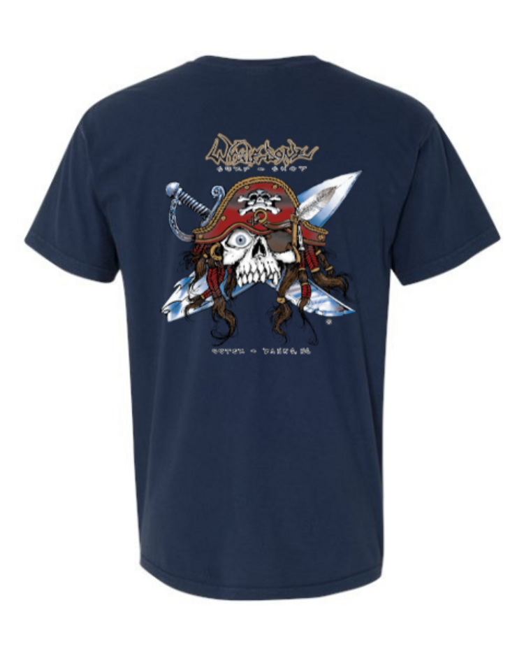WHALEBONE LOGO GNARLY PIRATE SHORT SLEEVE TEE