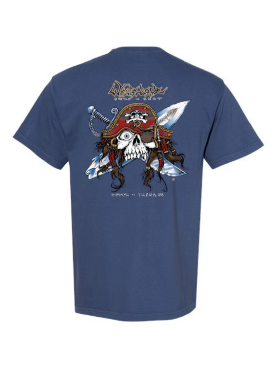 WHALEBONE LOGO Gnarly Pirate Short Sleeve Tee