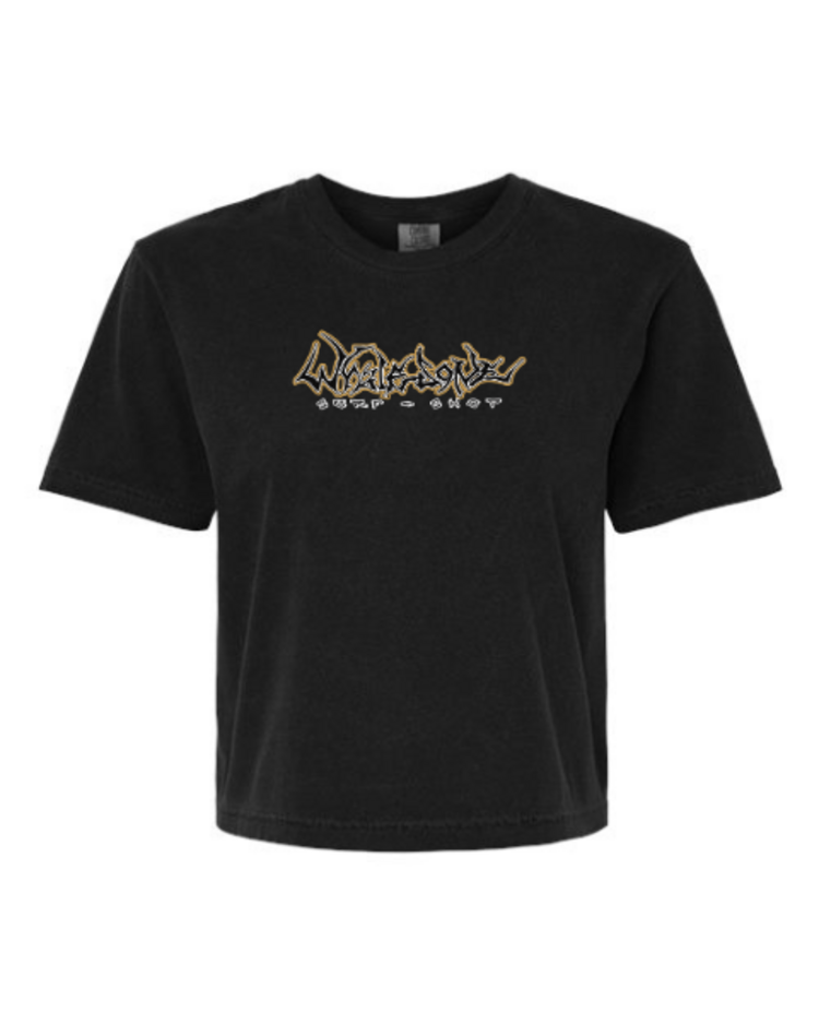 WHALEBONE LOGO WOMEN'S "GNARLY PIRATE"  BOXY TEE