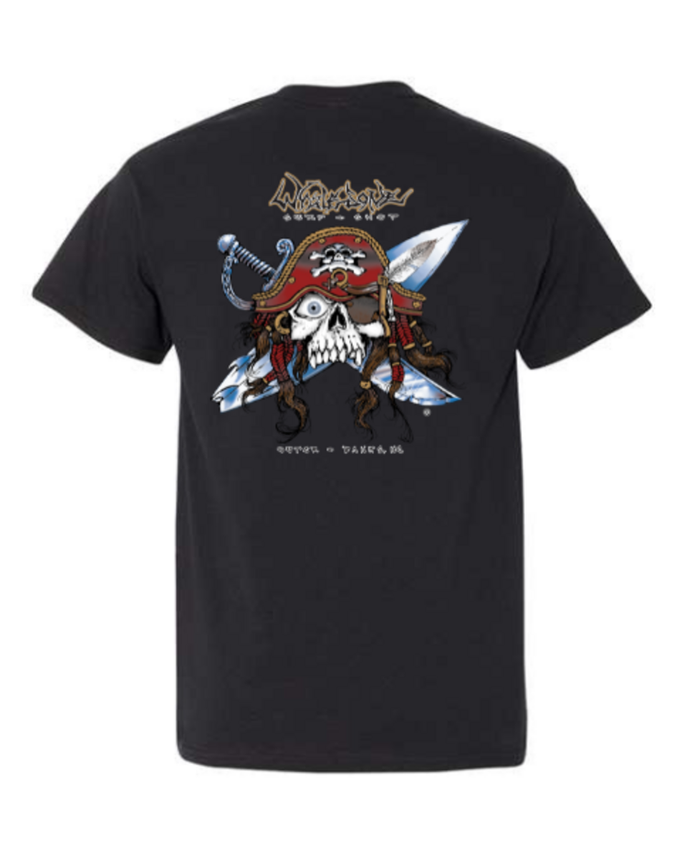 WHALEBONE LOGO GNARLY PIRATE GILDAN SHORT SLEEVE TEE